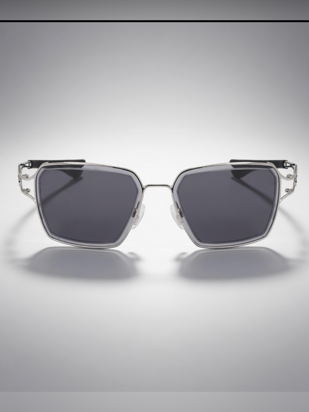 🔥Nike Veil Prism EV24049 Sunglasses – Transparent Grey/Silver ✨ Brand New🔥
